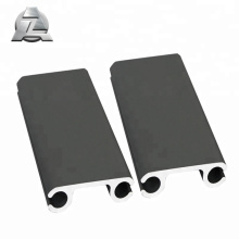 6000 series black durable aluminium profile for tent keder